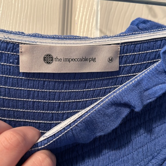 Blue Ruffle Skort - Picture 3 of 4